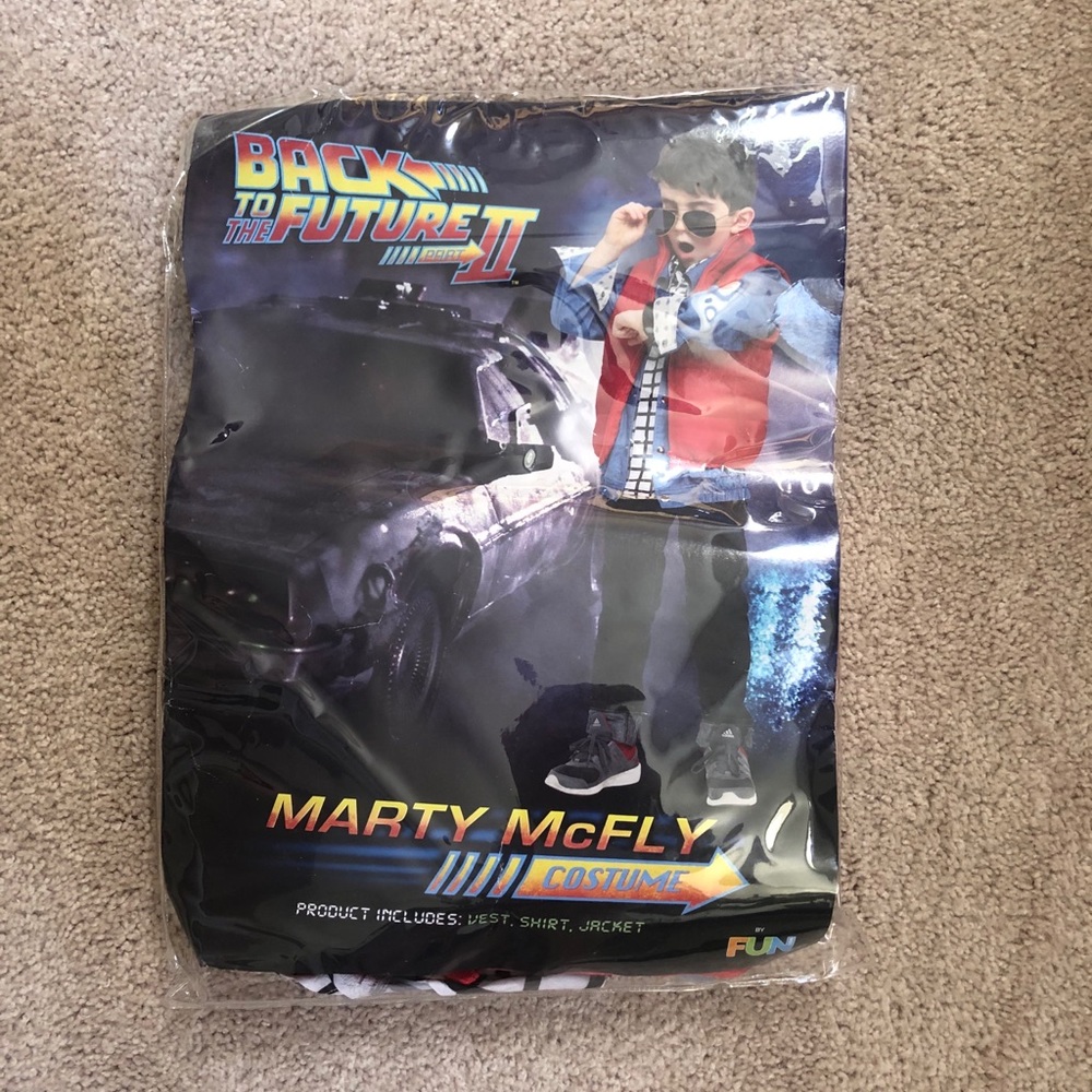 Toddler Marty McFly Costume